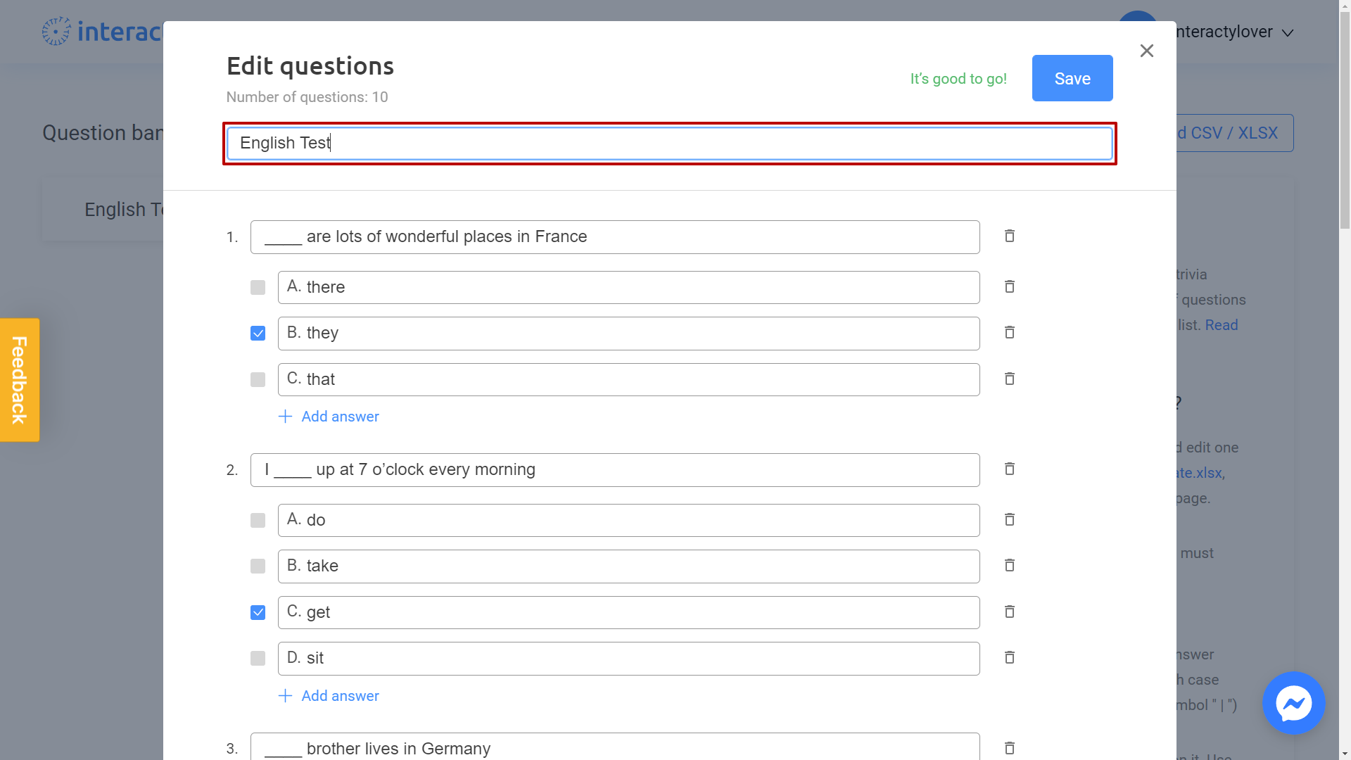 How to create a Question Bank for your Quiz Interacty Help Center